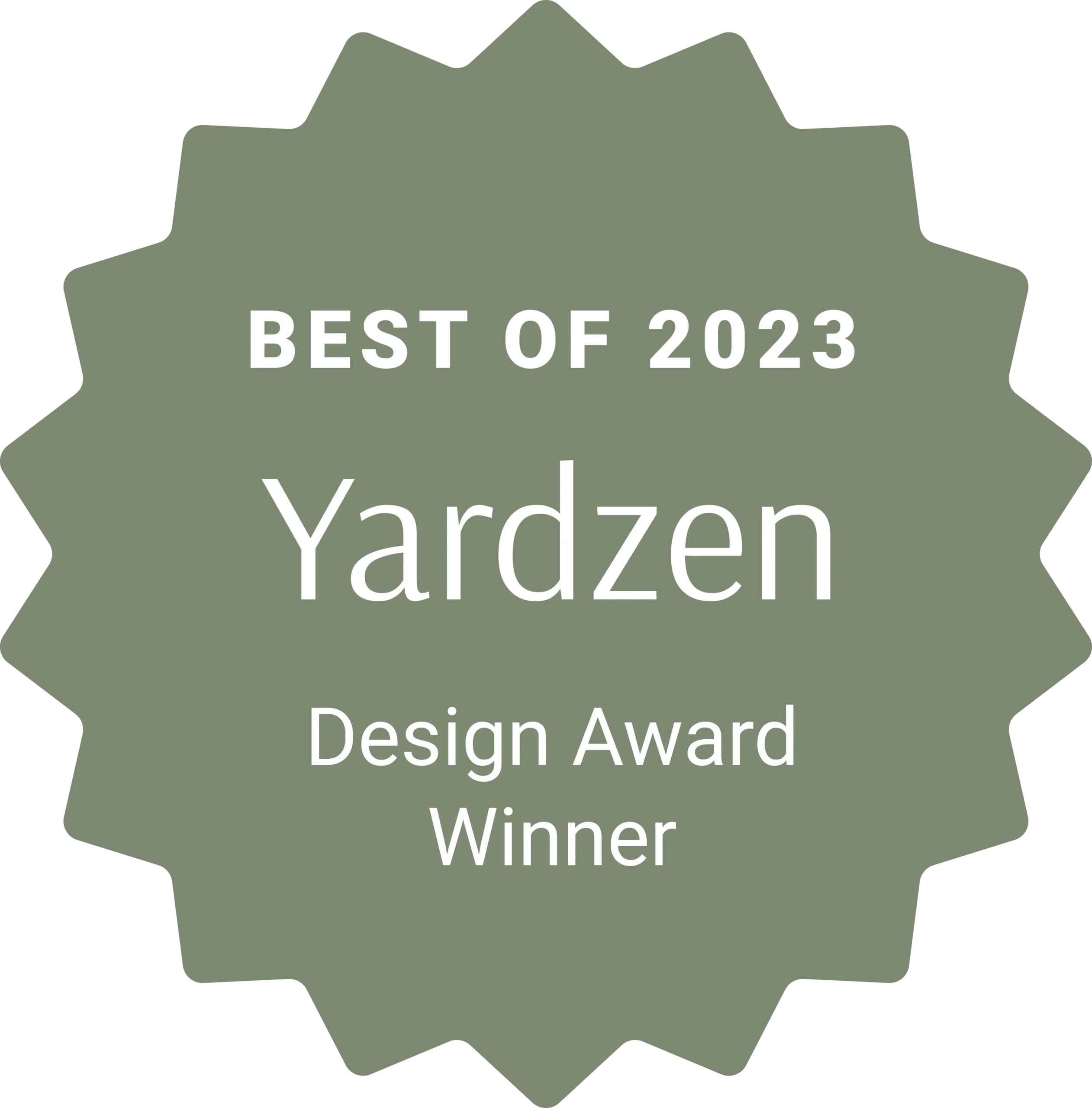 Cena Yardzen za design 2023
