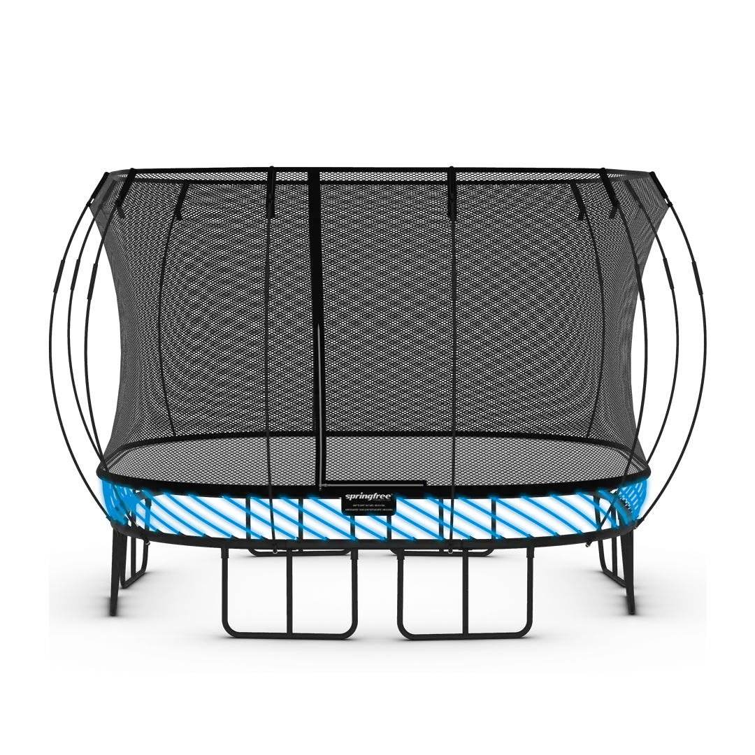 Pruty na trampolíně Springfree
