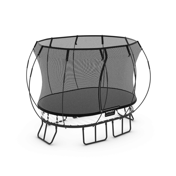 Kompaktní trampolína Springfree Compact Oval O47 bez pružin — produktový pohled